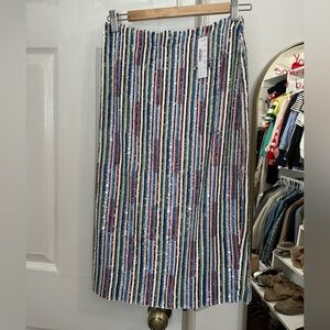 J. Crew Multicolor Sequin Pencil Skirt